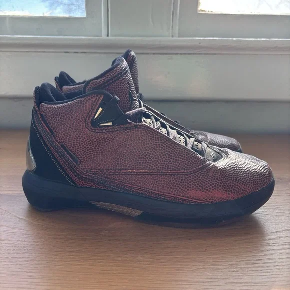 Vintage Jordan 22 Basketball Leather shoes basketball - Picture 4 of 9